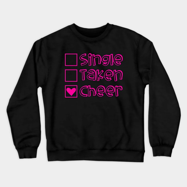Single Taken Cheer Crewneck Sweatshirt by Atelier Djeka